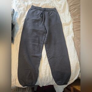 Aritzia Stonewashed Navy Blue TNA Mega Sweatpant